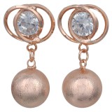 Oorhangers met Swarovski steen